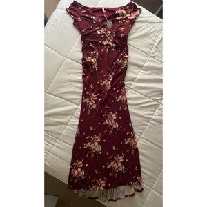 Pinkblush Maternity Wrap Dress NWT
